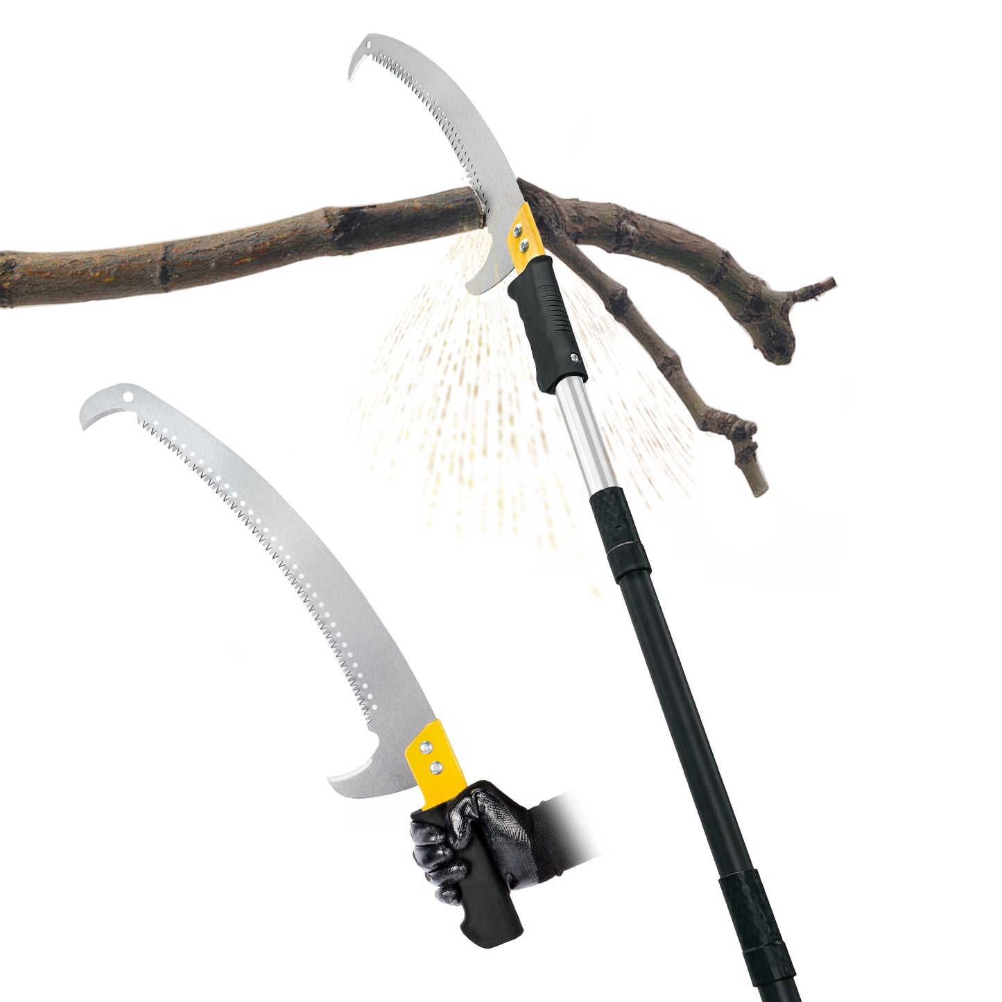 BlumeTrec Pole Saw, Manual Pruning Saw