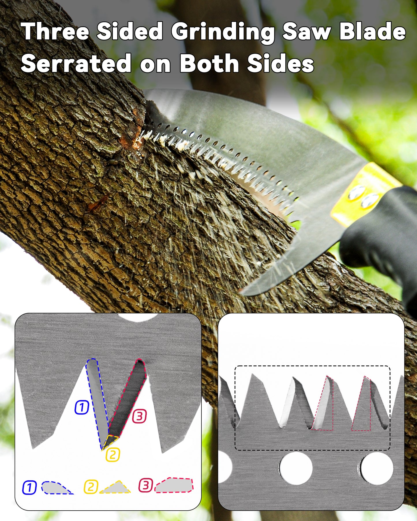 BlumeTrec Pole Saw, Manual Pruning Saw