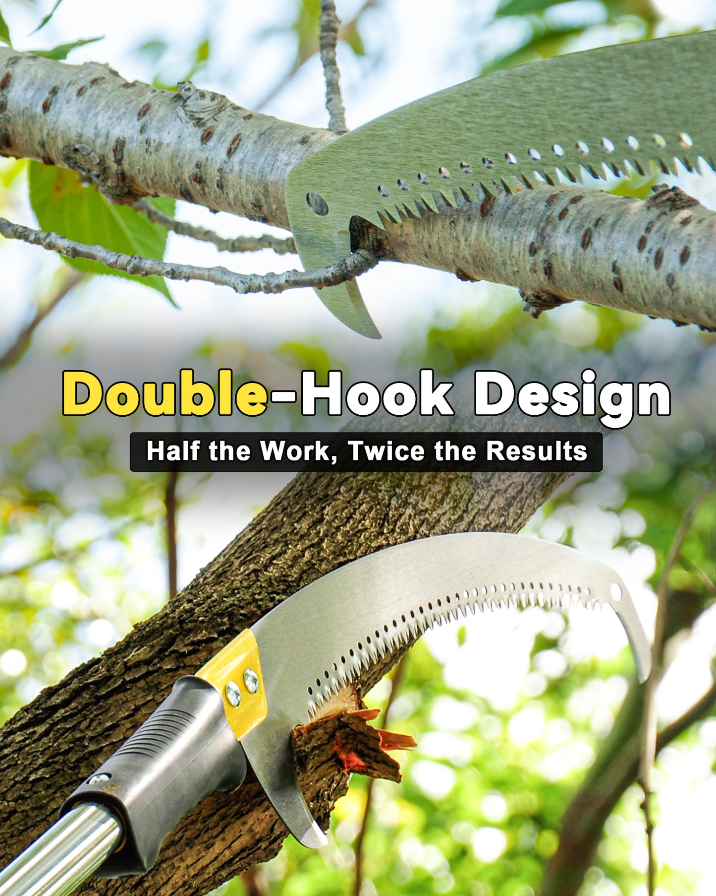 BlumeTrec Pole Saw, Manual Pruning Saw