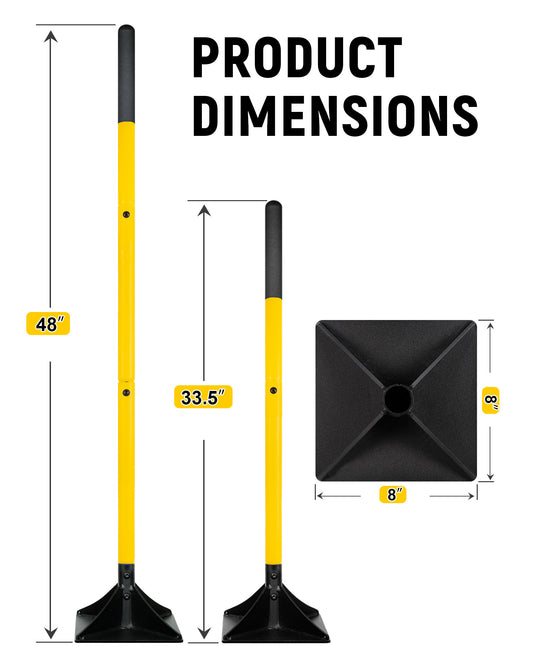 BlumeTrec Steel Tamper, Hand Compactor Tool
