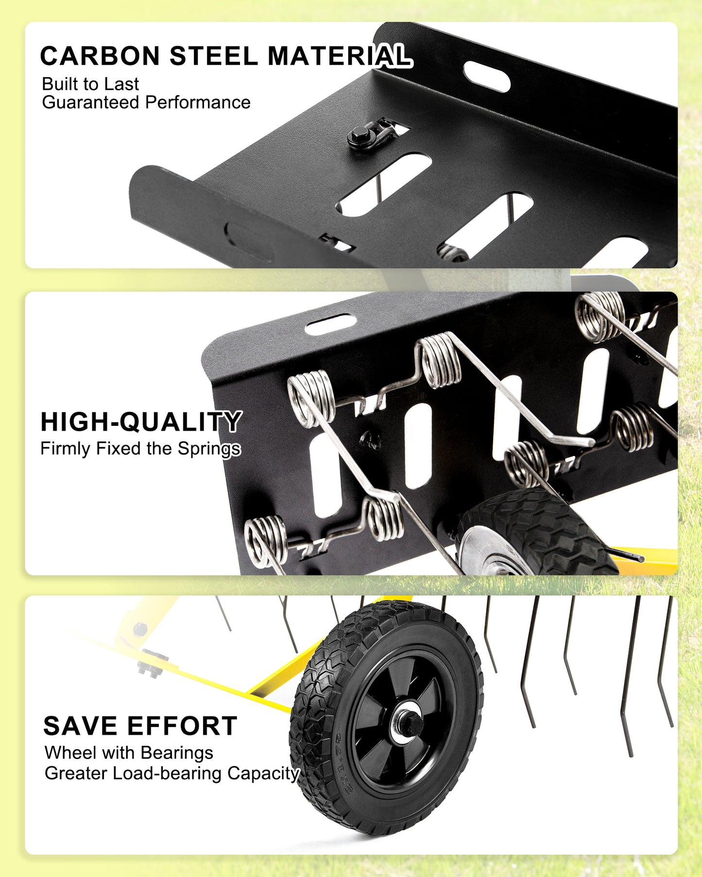 BlumeTrec Tow Behind Dethatcher