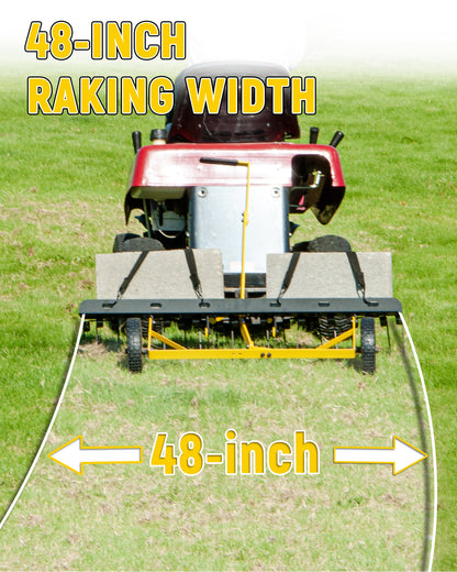 BlumeTrec Tow Behind Dethatcher