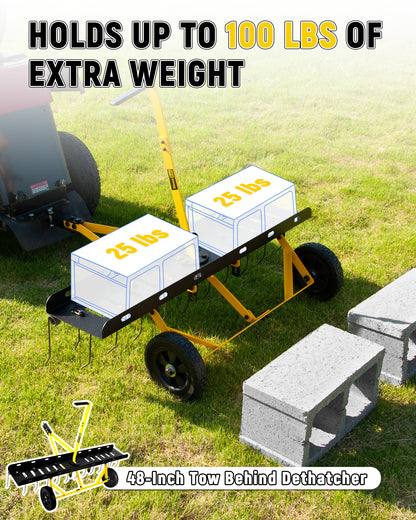 BlumeTrec Tow Behind Dethatcher