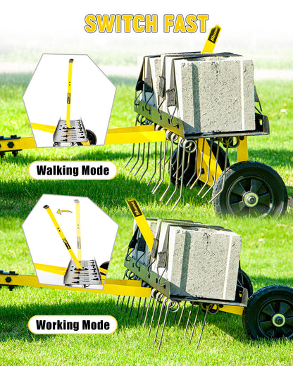 BlumeTrec Tow Behind Dethatcher