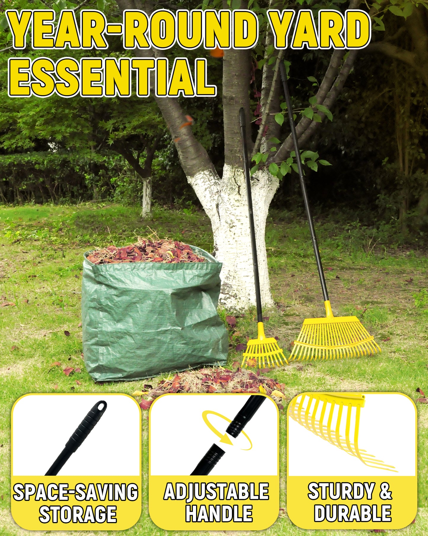 BlumeTrec Garden Leaf Rake