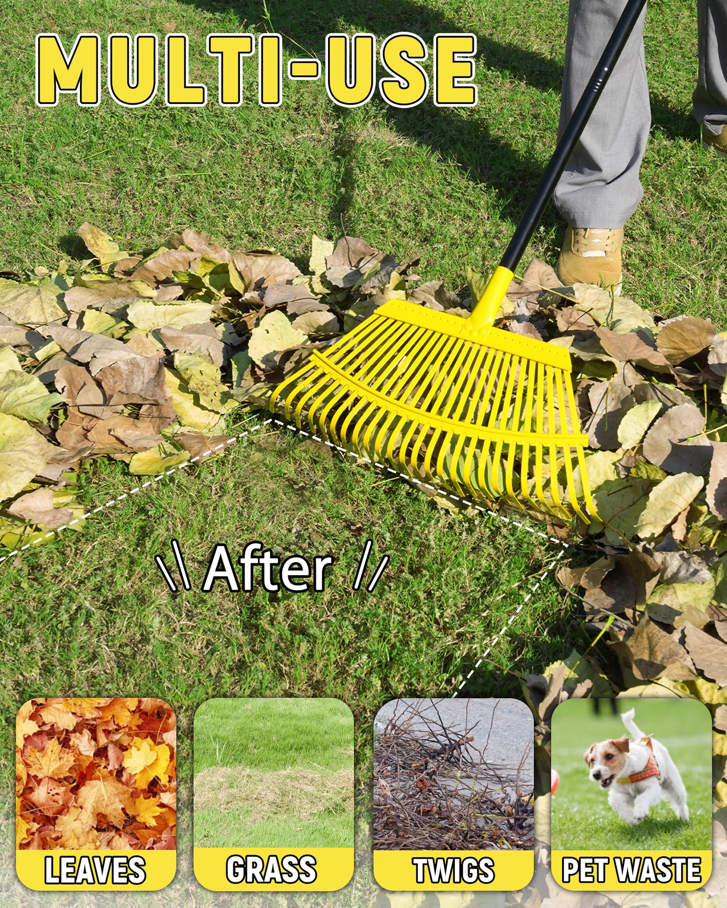 BlumeTrec Garden Leaf Rake