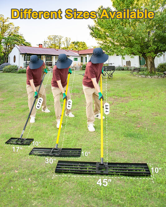 BlumeTrec Lawn Leveling Rake, Sand Leveling Tool