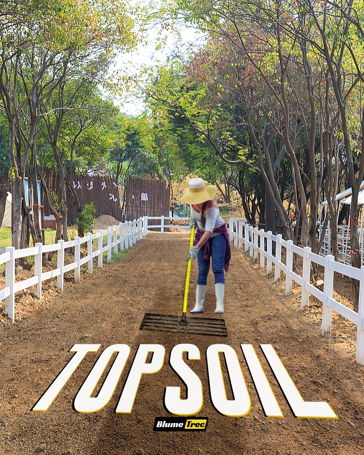 BlumeTrec Lawn Leveling Rake, Sand Leveling Tool