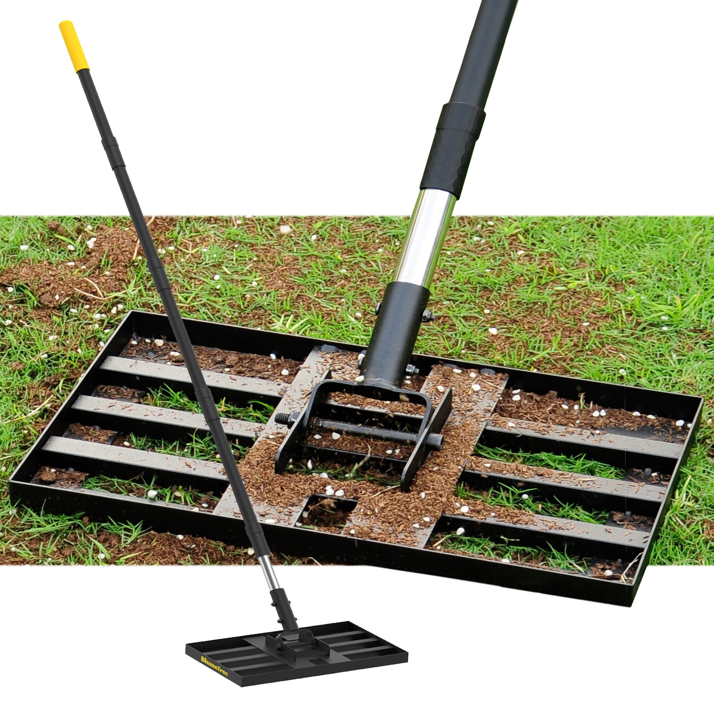 BlumeTrec Lawn Leveling Rake, Sand Leveling Tool