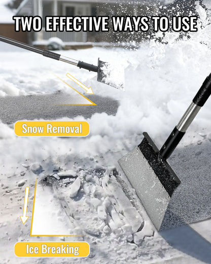 BlumeTrec Flat Shovel, Ice Scraper
