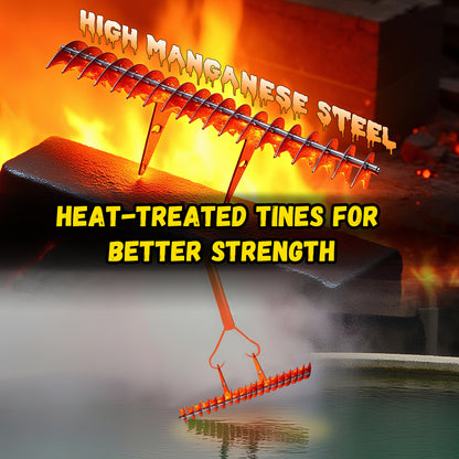 BlumeTrec Thatch Rake for Lawn