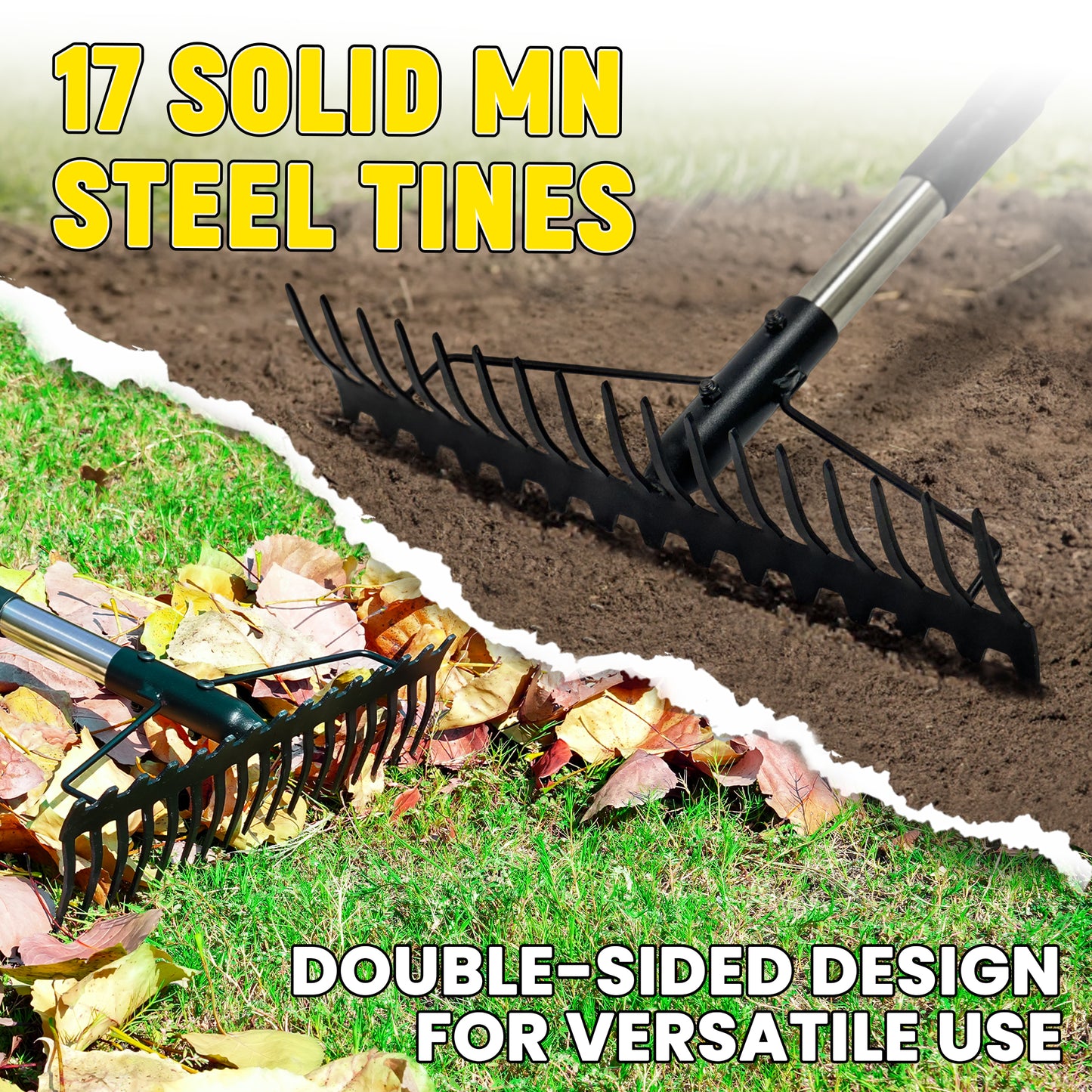 BlumeTrec Bow Rake, Garden Rake