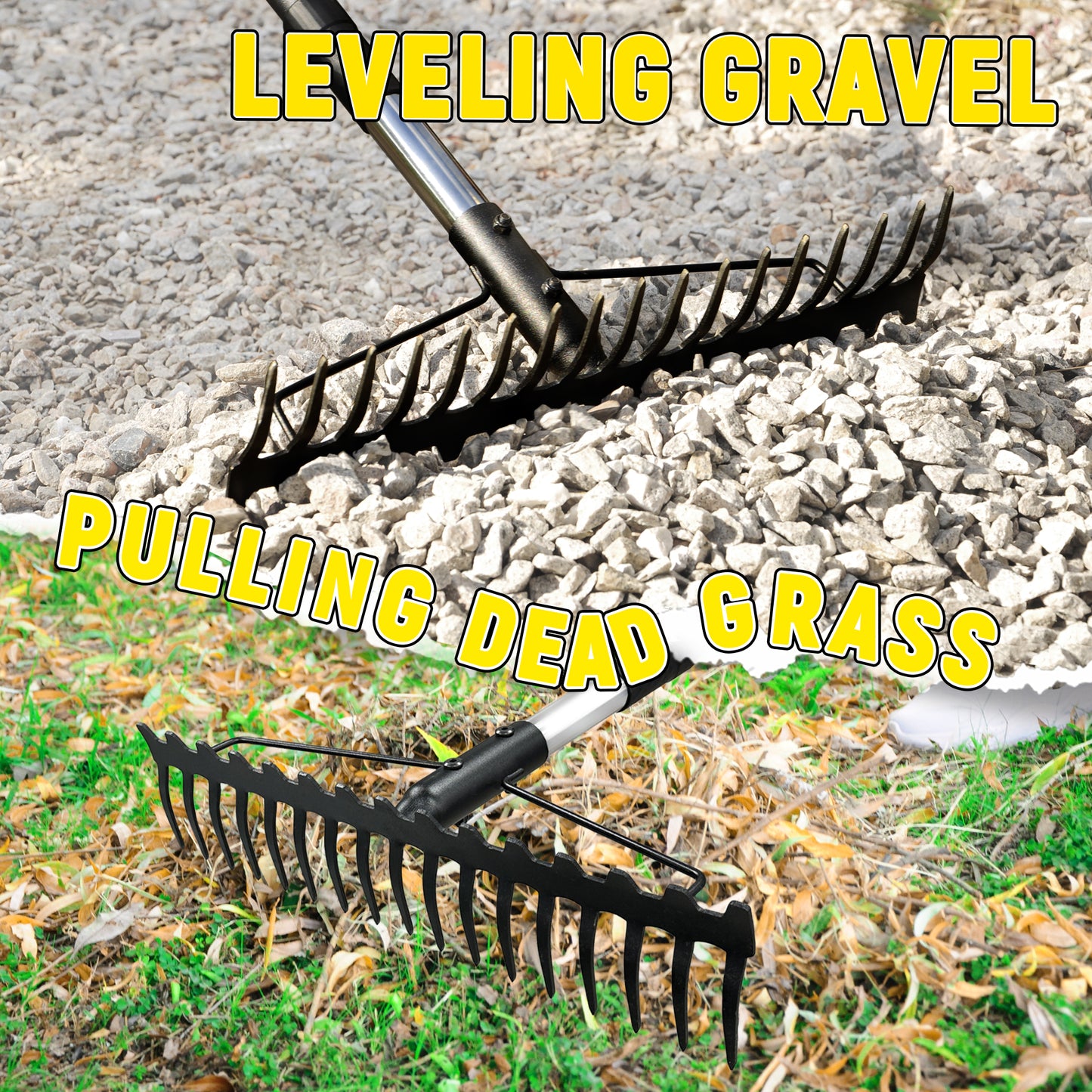 BlumeTrec Bow Rake, Garden Rake