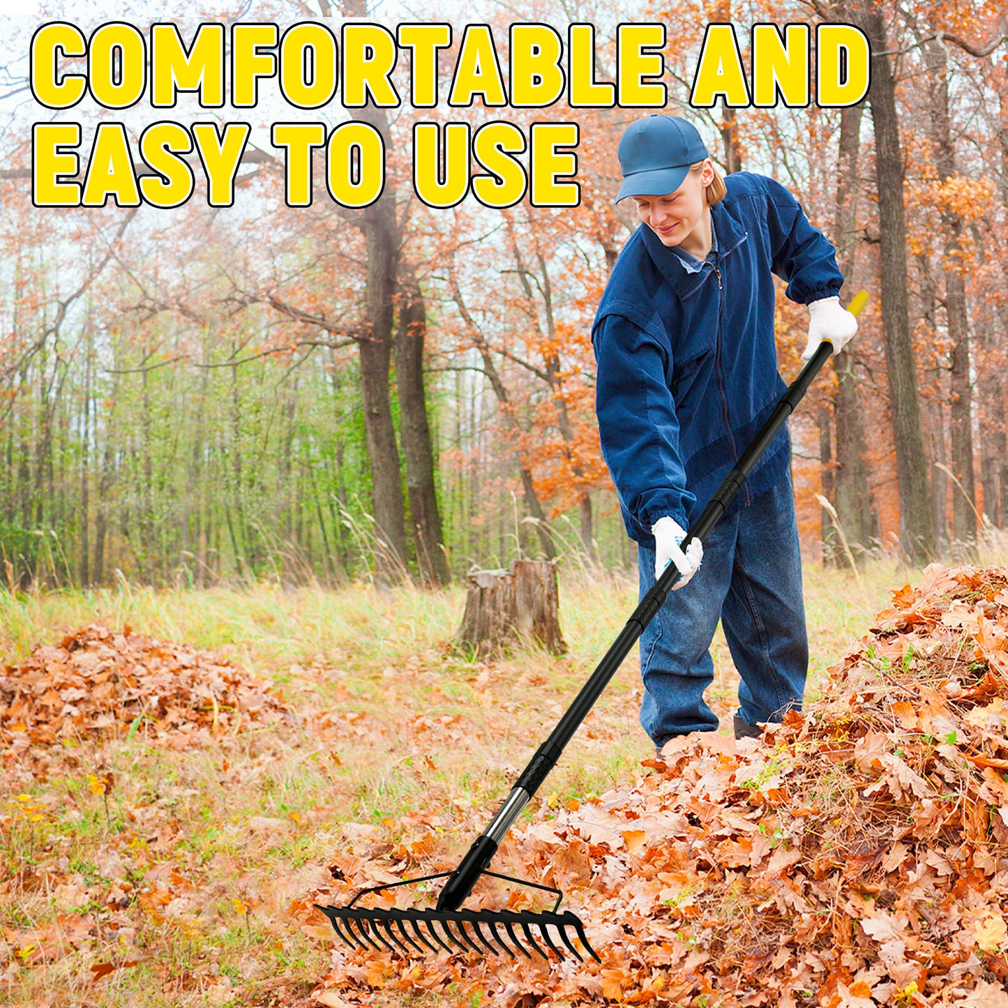 BlumeTrec Bow Rake, Garden Rake