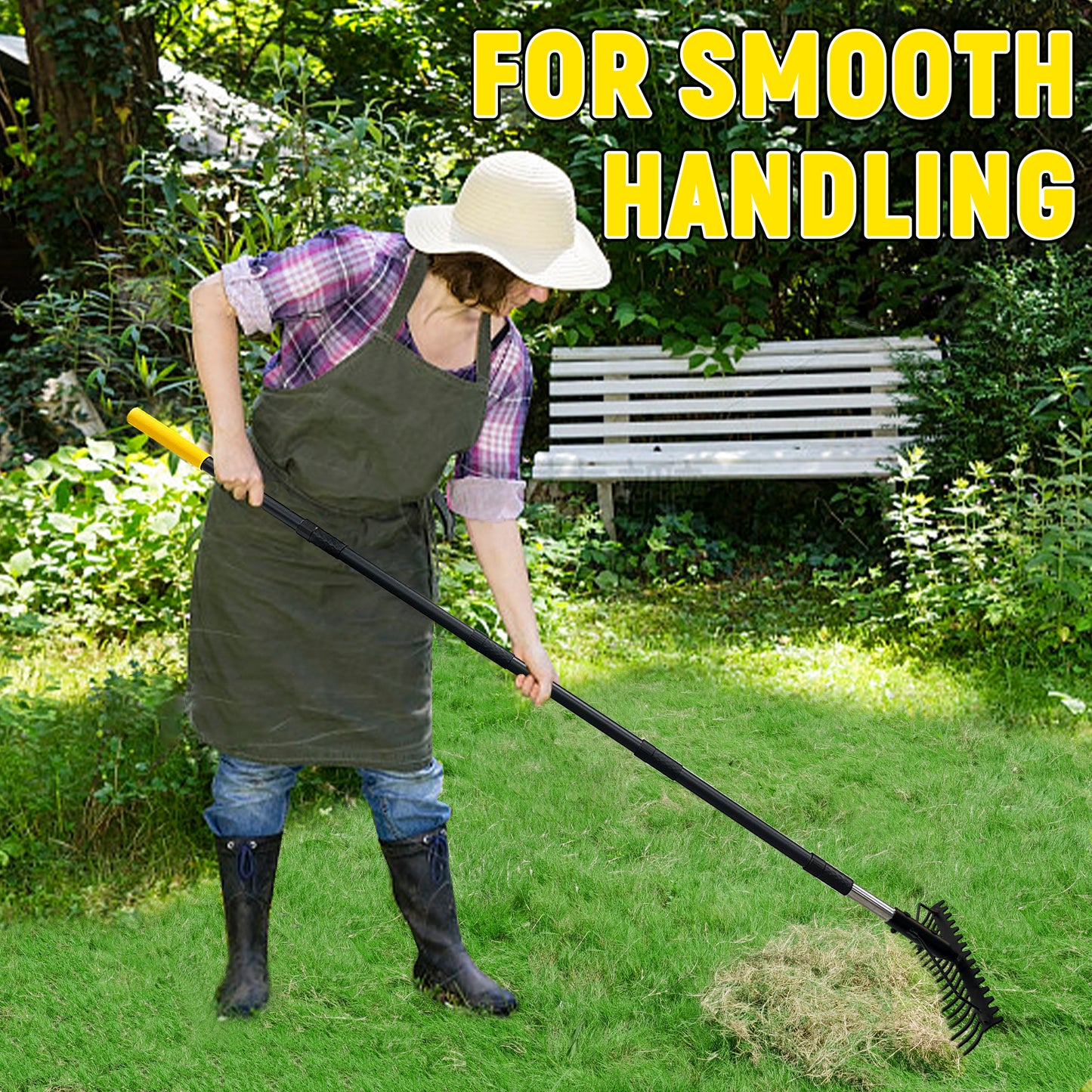 BlumeTrec Bow Rake, Garden Rake